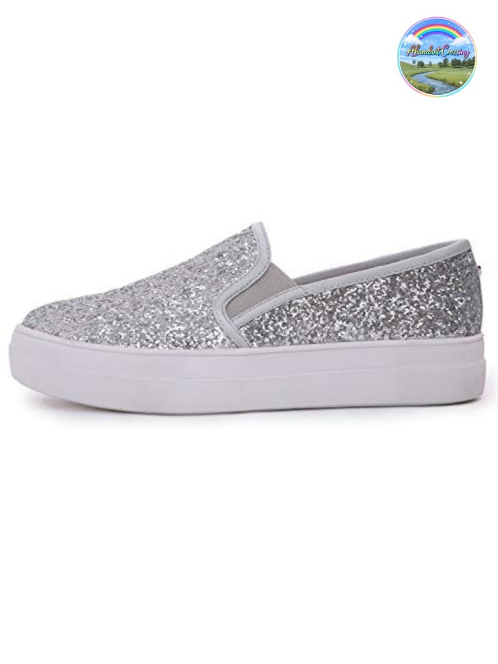 Women's Platform Slip On Loafers Casual Comfort Sneakers Lightweight